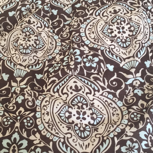 Ann Taylor brown cotton skirt - Picture 2 of 5